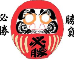 ダルマのお焚き上げ